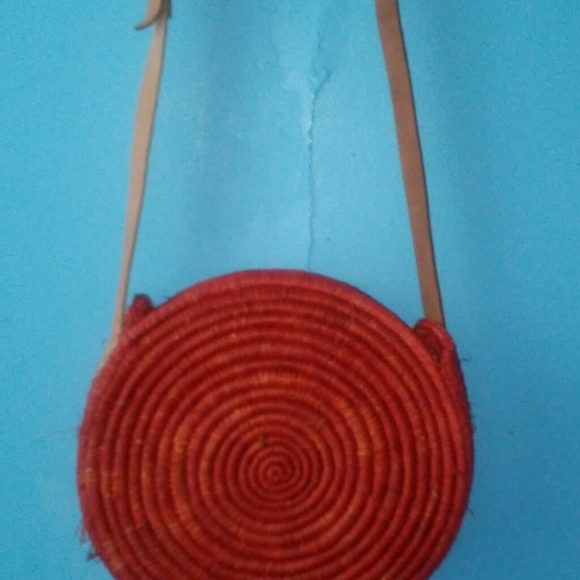 Red vintage bag - Picture 4 of 5